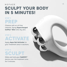 Load image into Gallery viewer, NuFACE - NuBODY® Body Toning Device + Aqua Gel Actovator 10oz