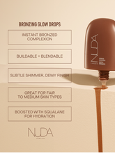 Load image into Gallery viewer, NUDA - Bronzing Glow Drops 30ml