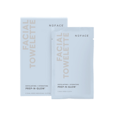 Load image into Gallery viewer, NuFACE - Prep-N-Glow® - Exfoliating &amp; Hydrating Facial Wipes
